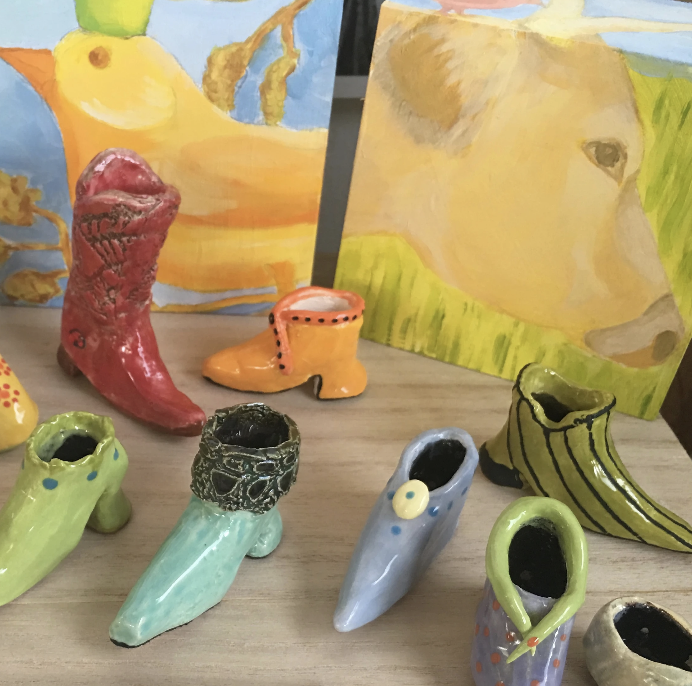 Small Shoe series → ceramic