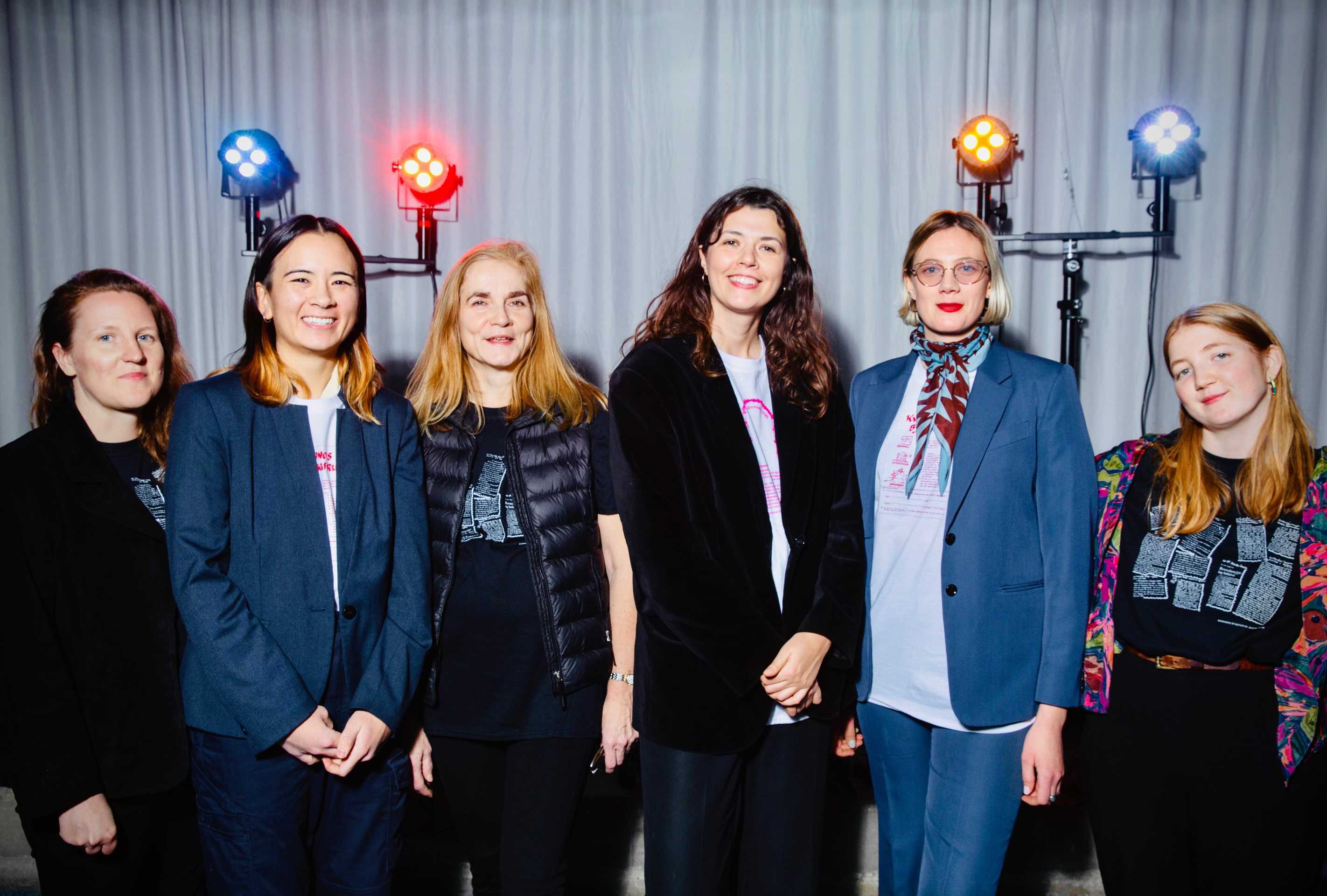 Erika Henriksson, Mikaela Karlsson, Erika Volpe, Linnea Sundström, Amanda Ek Barve, Hajna Finta