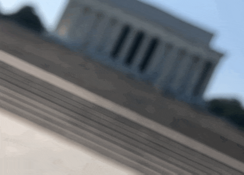 The end to a 330-mile, 4-day journey from Pittsburgh, PA to Washington, D.C.