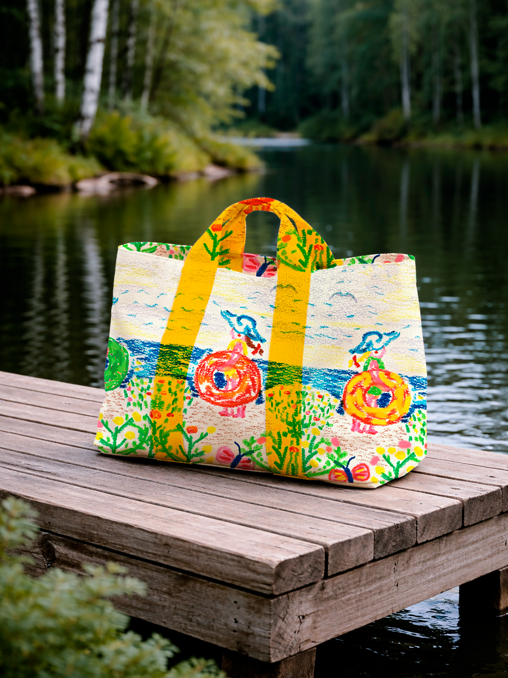 Kaunissaari Beach Bag