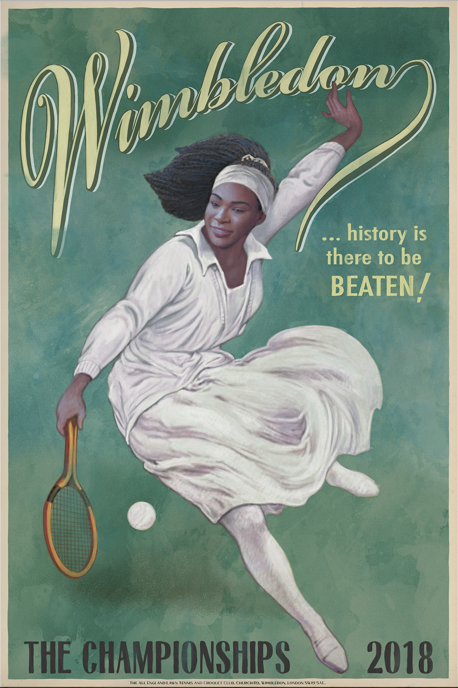 Wimbledon Posters 2018