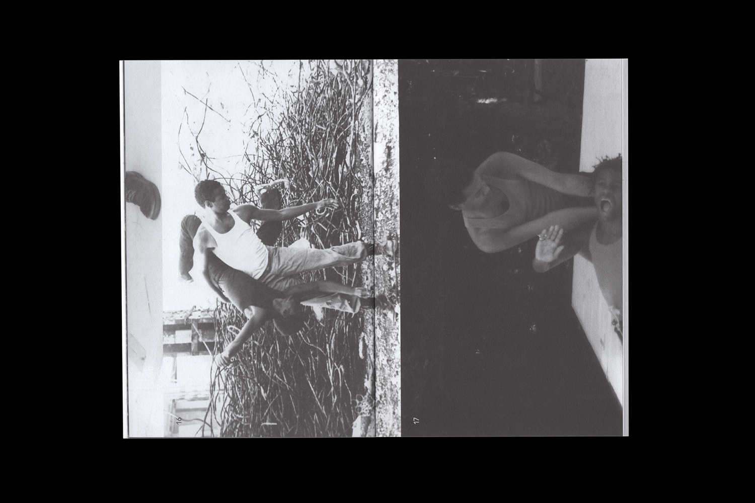 RELATIONS, 2018. PERFORMANCE COLLATERAL. Design Direction: Gabriel Melcher; Design: Dorothy Lin.