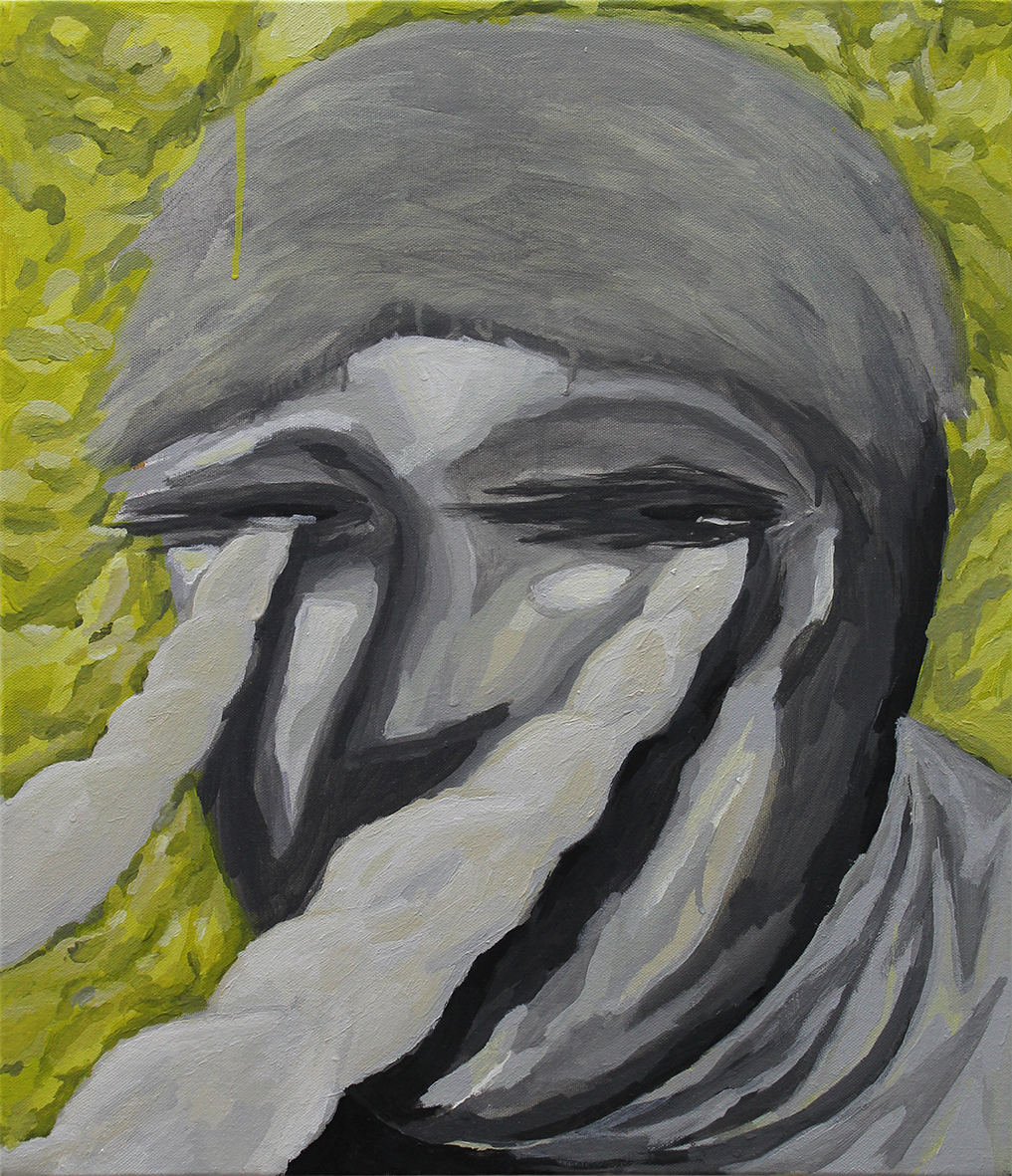 자라난다glow_acrylic on canvas_53.0x45.5cm_2015