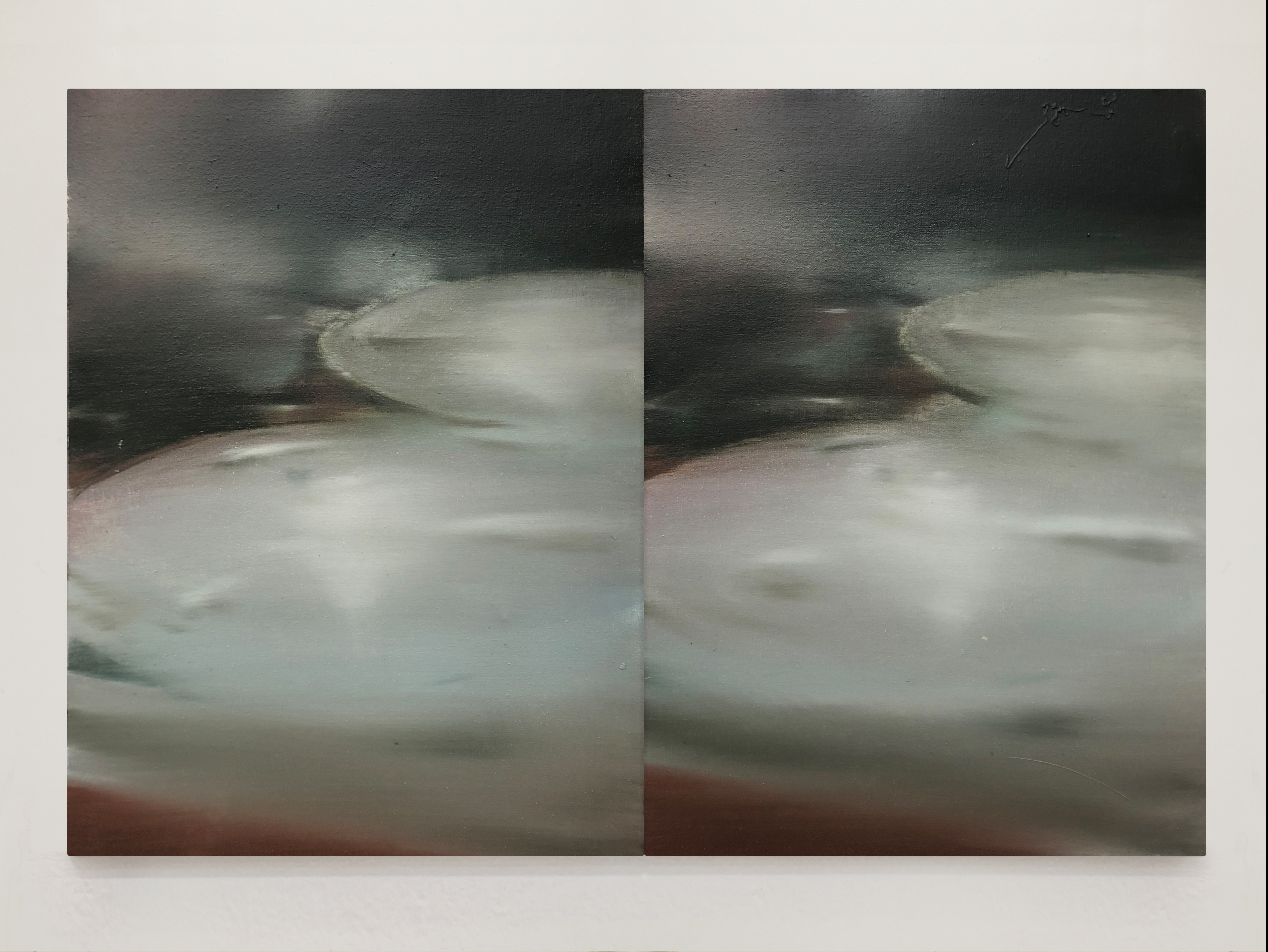 Replica CaveOil on Canvas56 x 37cm (diptych)