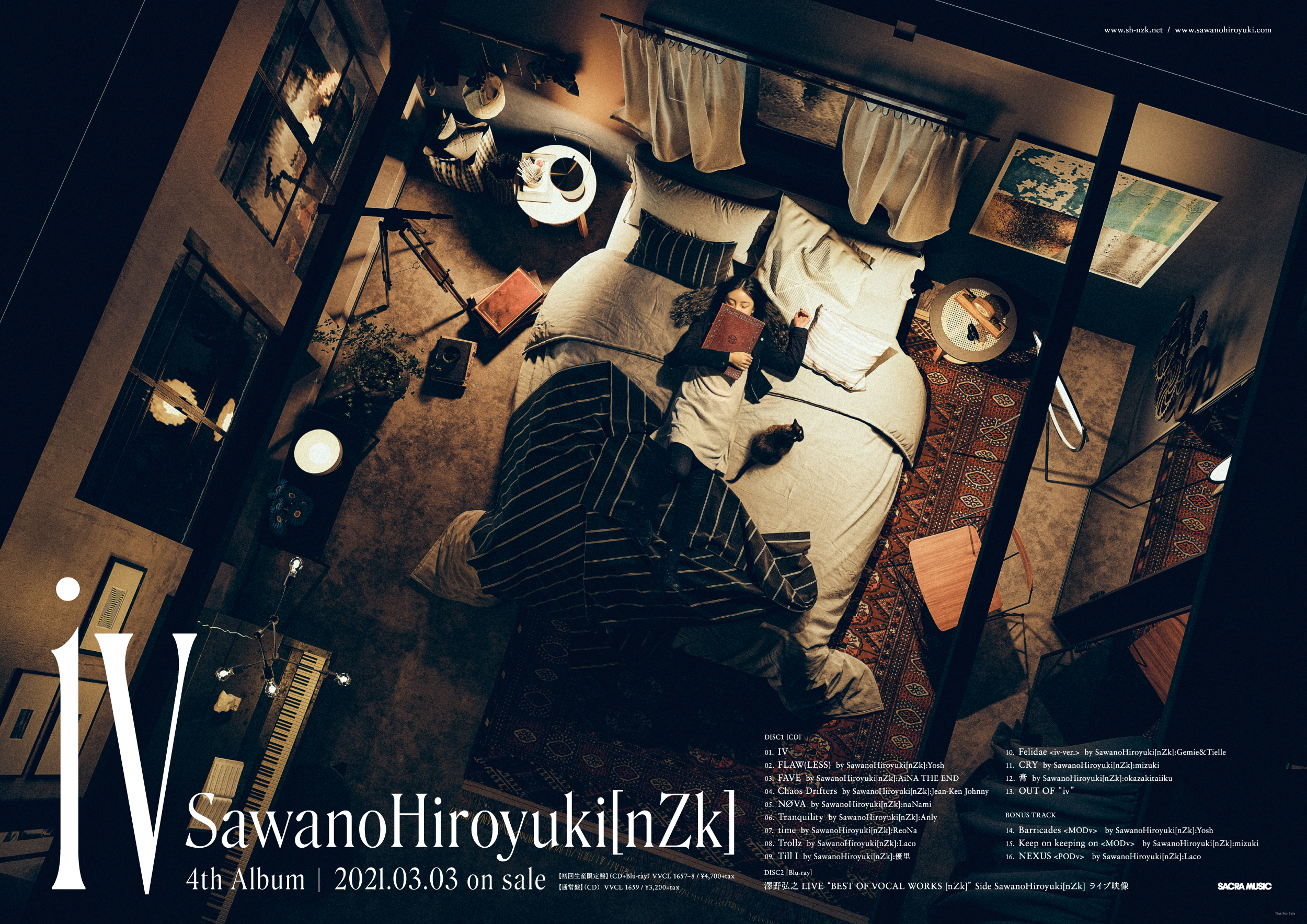 SawanoHiroyuki[nZk] / iv - RYOTARO KAWASHIMA