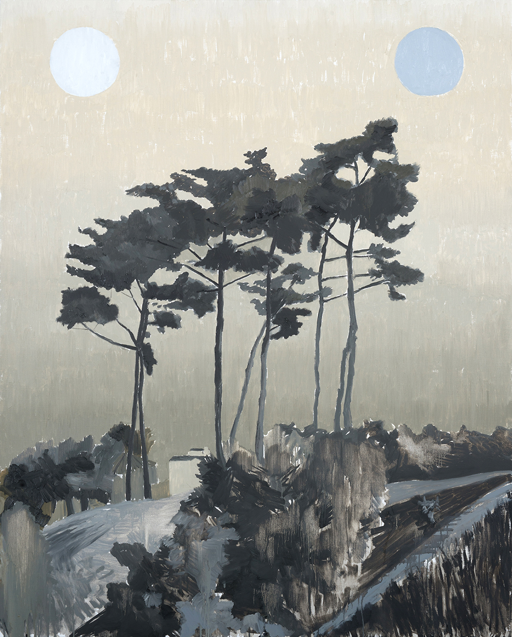 untitled. 163 x 130 cm. oil on linen. 2019 - 12/16