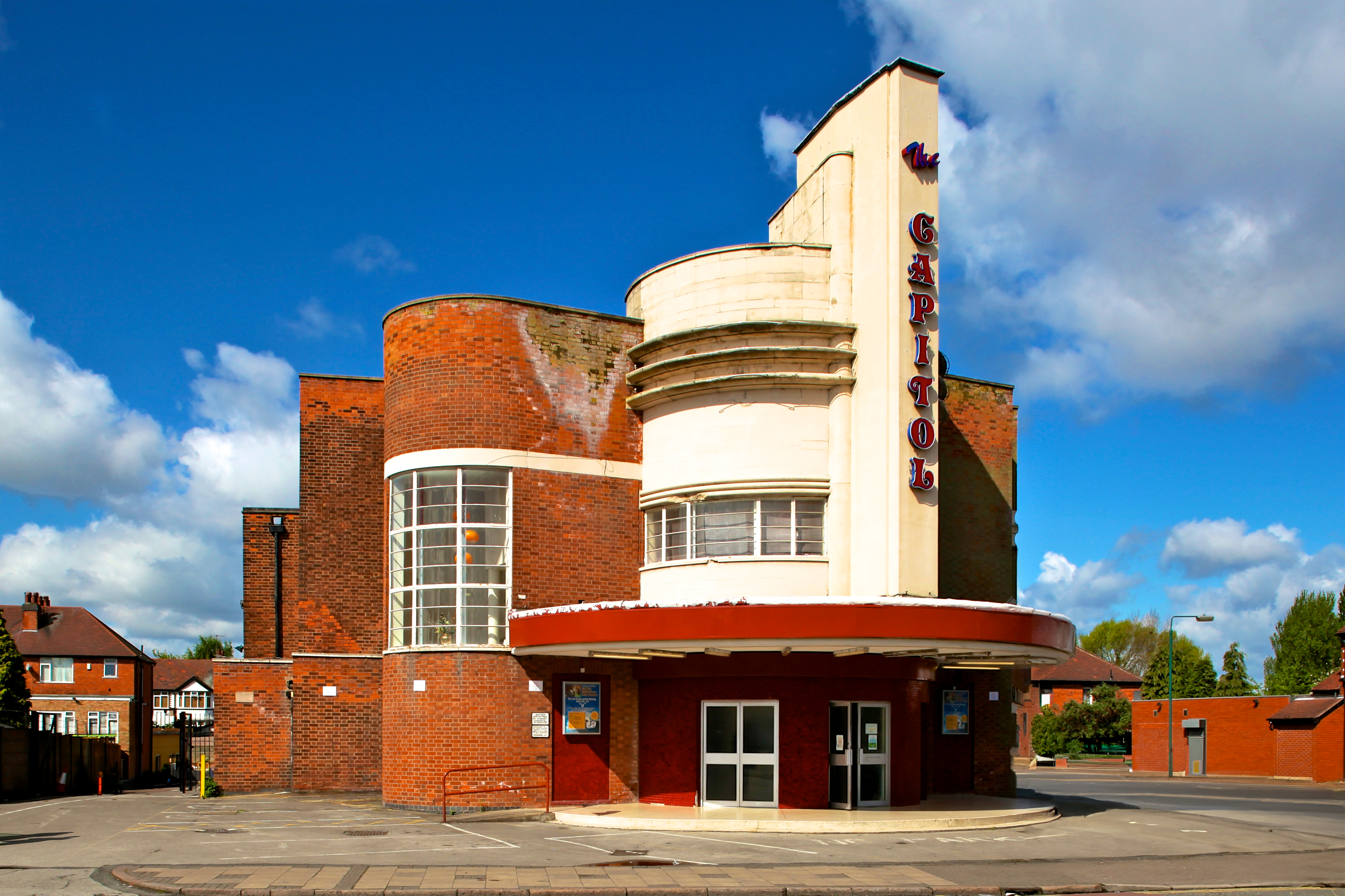 Mount Zion Apostolic Church, Former Capitol Cinema, 1936, Radford, Nottingham. Photo credit: Sirj Photography