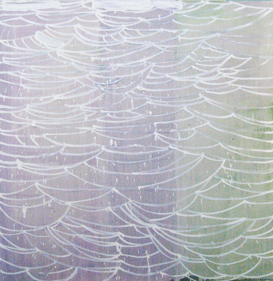 Order, Method, Necessity, 2014, oil on canvas, 72x72in