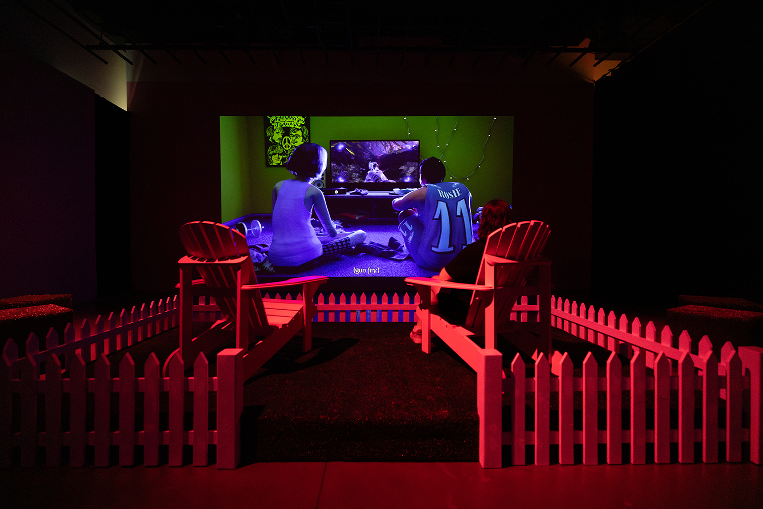Mara Eagle, PRETTY TALK, FOFA Gallery (MOMENTA 2023). Photo : Mike Patten.
