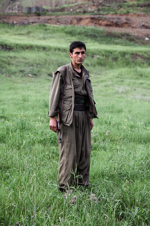 PKK guerilla in Qandil moutains