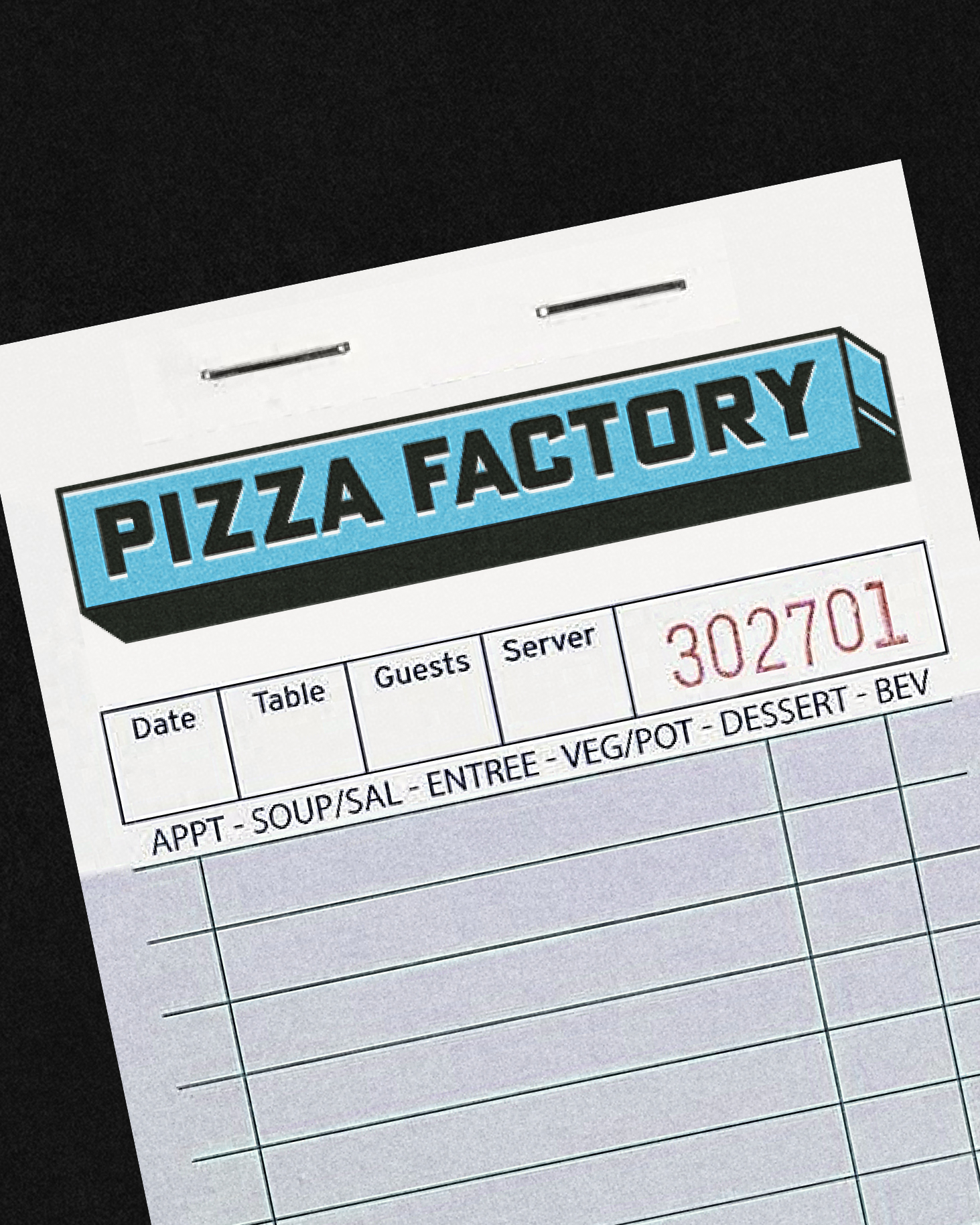Pizza Factory — Visual Identity