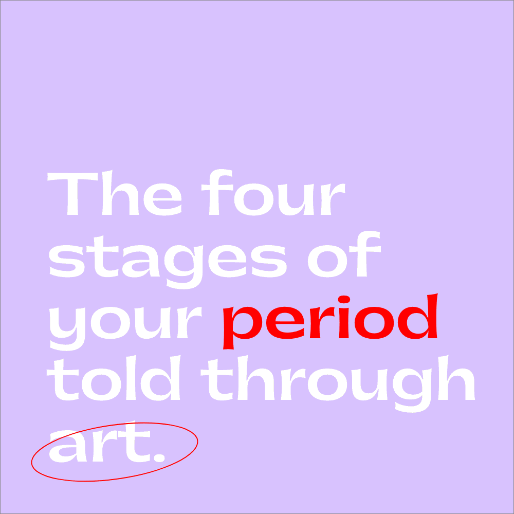 Art as PMS stages