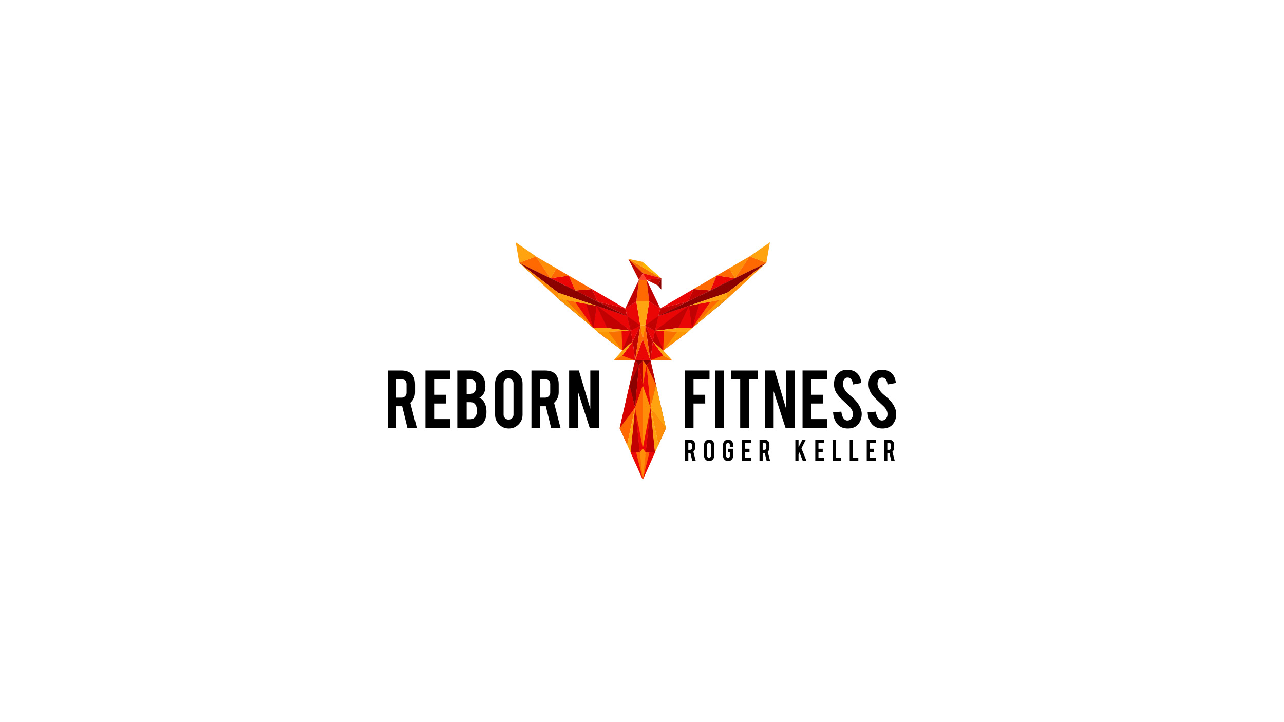 Reborn Fitness Brand Identity Annachechetka Com