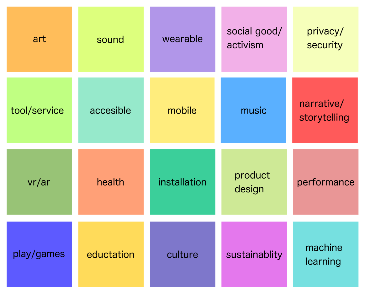 color-coded design system