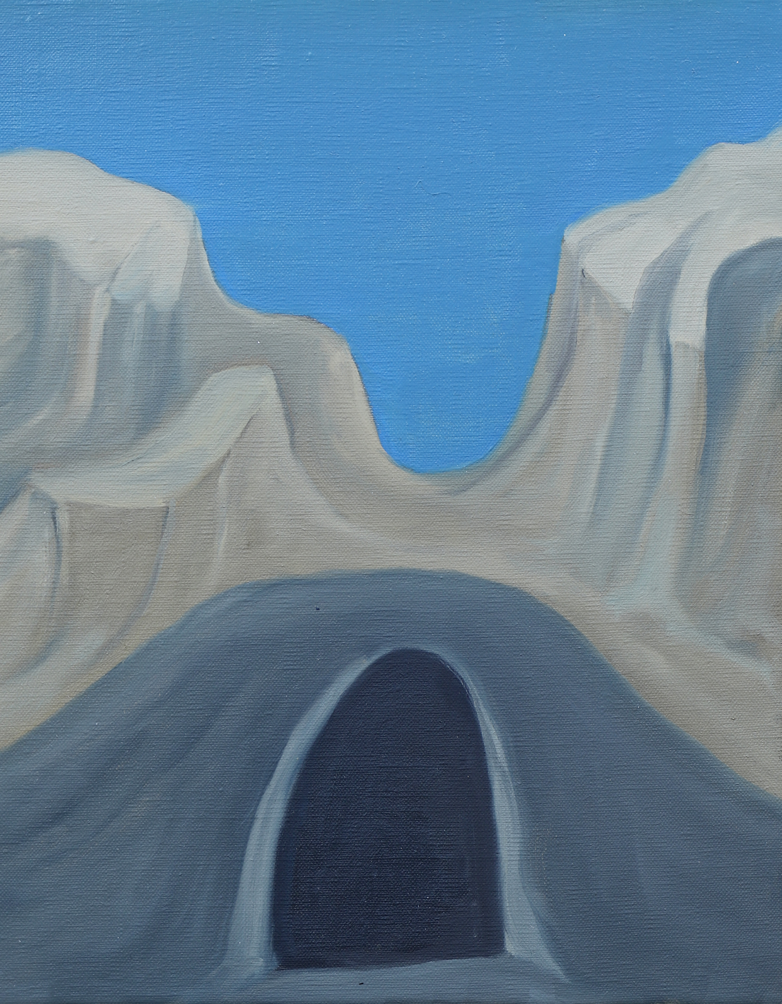 The Threshold, 2020, 38x46cm, oil on linen