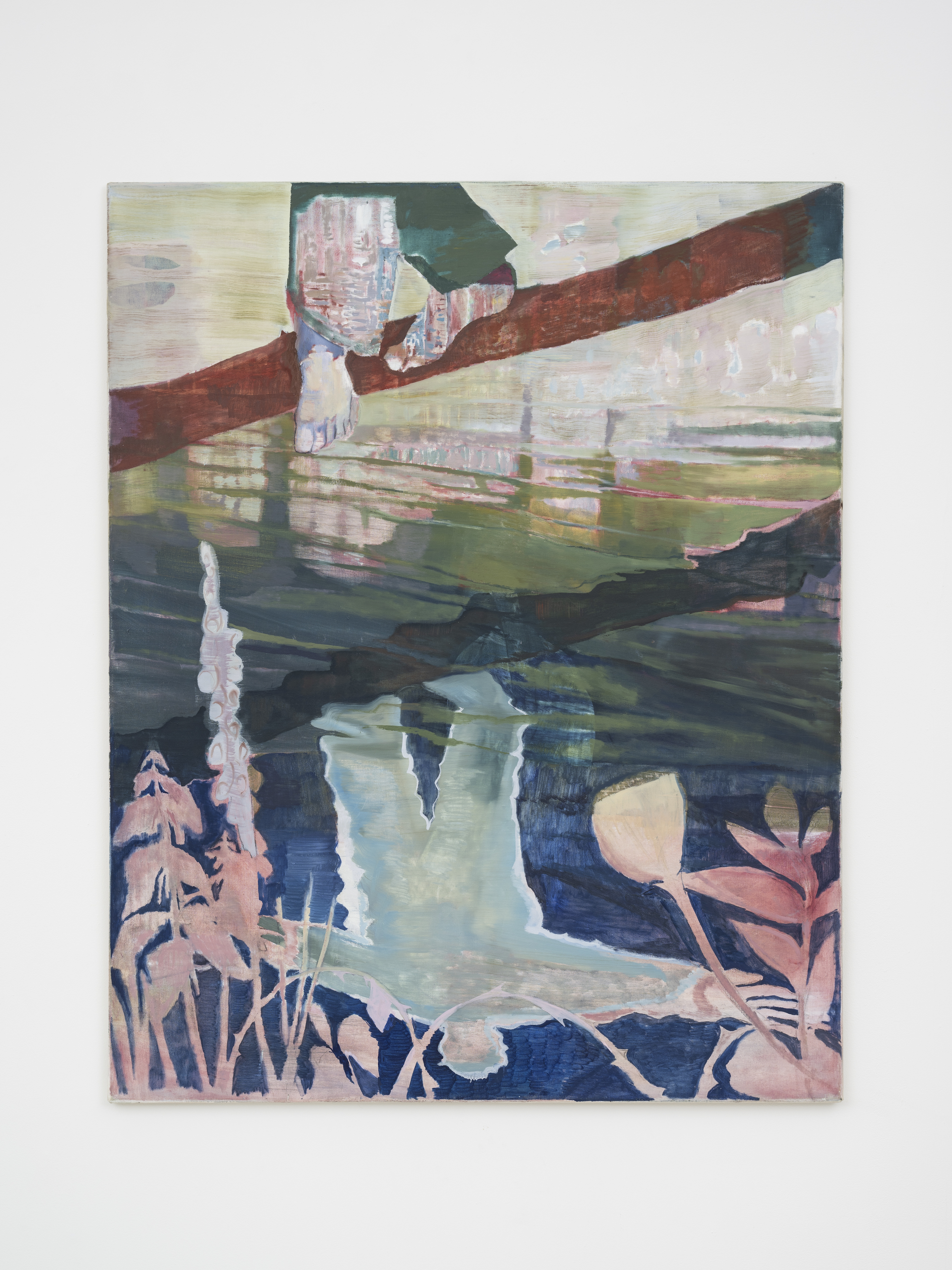 The Crossing II, 2024 Oil on canvas 152 x 122 cm