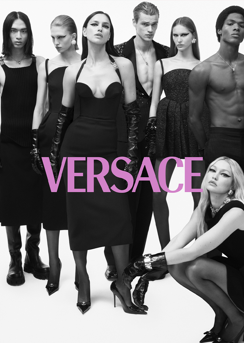 Versace AW23. Art direction on concepts and post with wider team under Christopher Simmonds. 