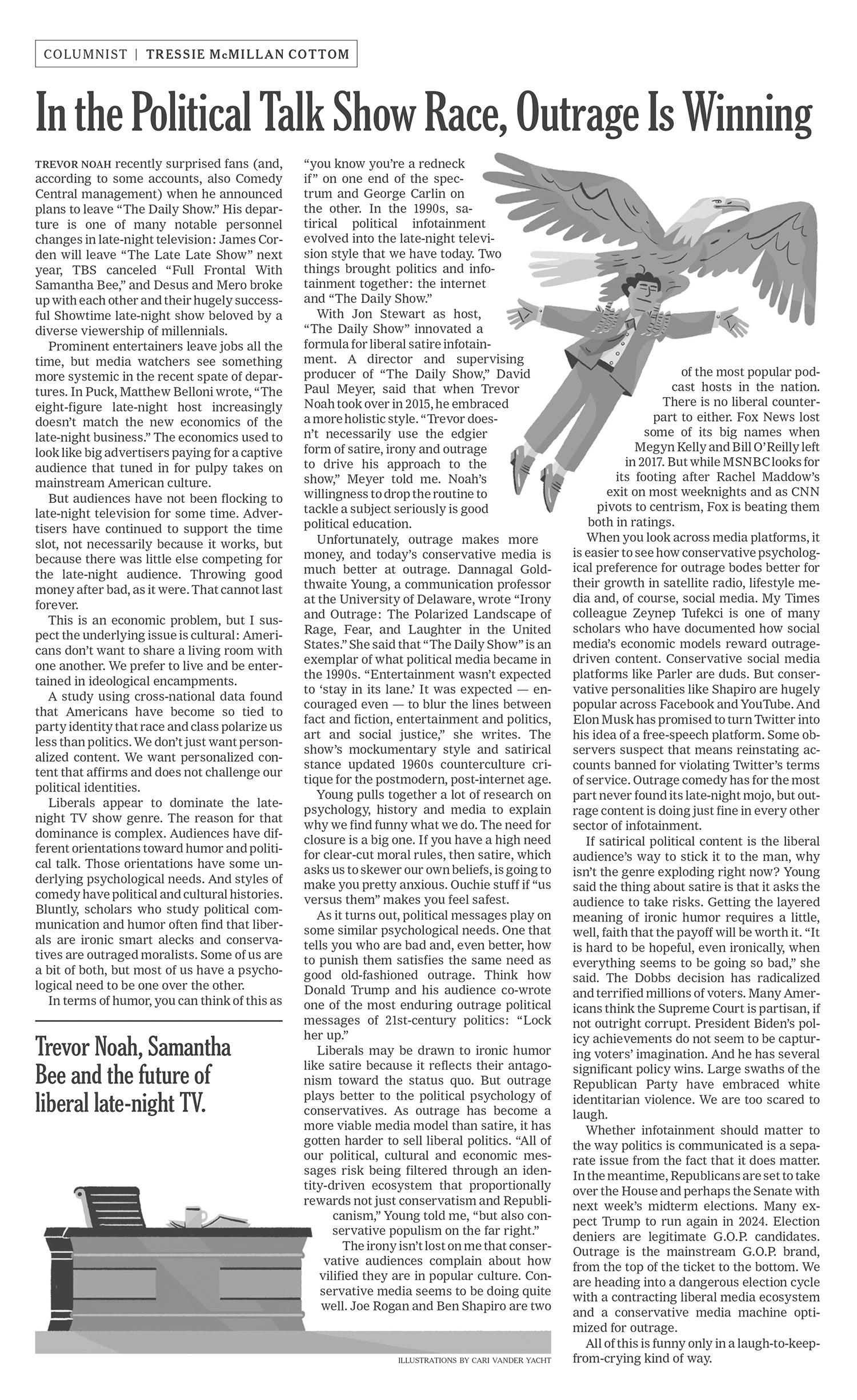 Illustration by Cari Vander Yacht