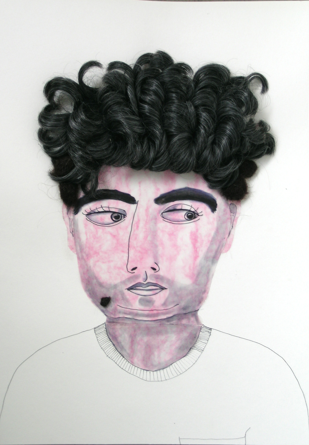  I hoped they wouldn't notice my mole