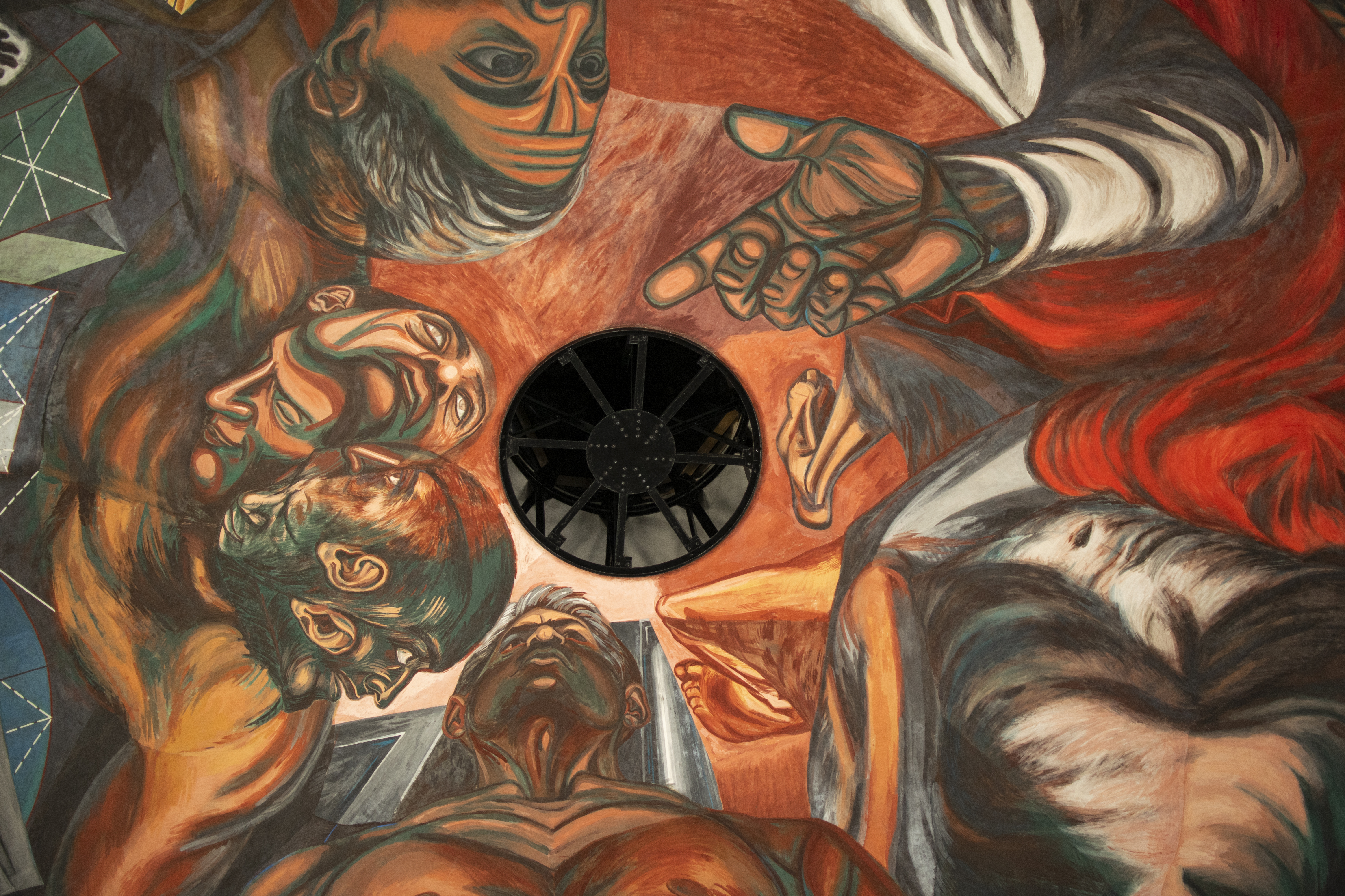 Mural de Orozco en el Hospicio Cabañas