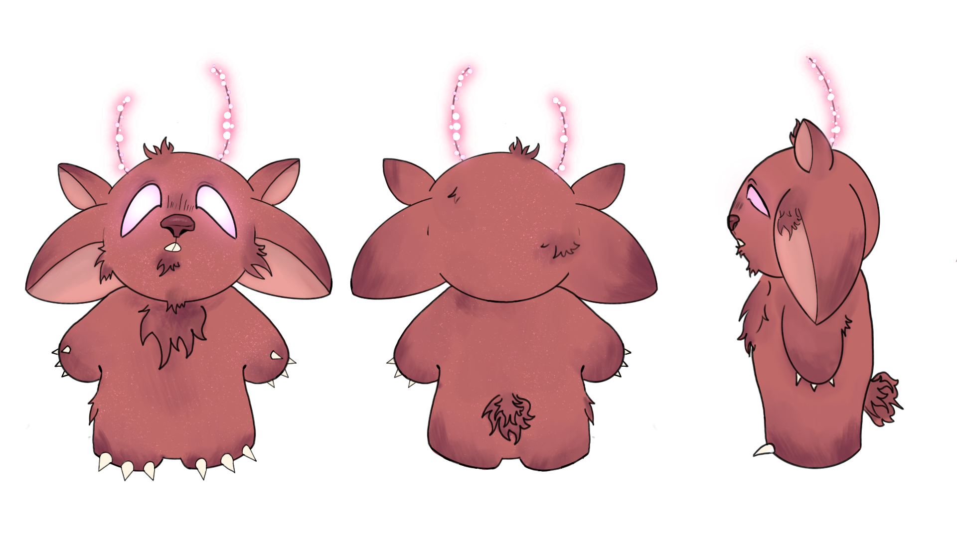 Fluffy AlienDigital, 1920x1080 pixels, 2023