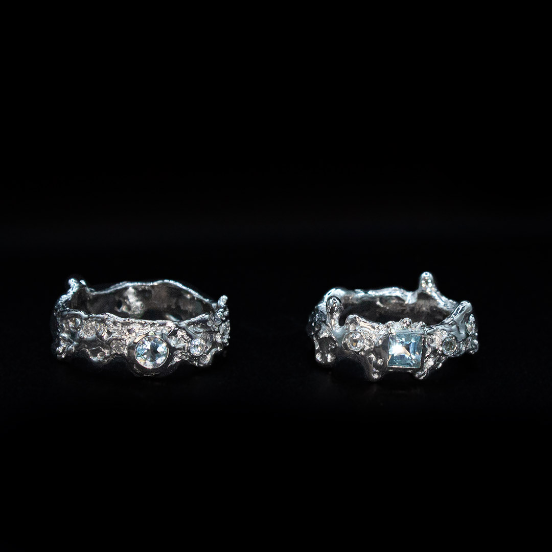 Bespoke Janus Topaz & Diamonds