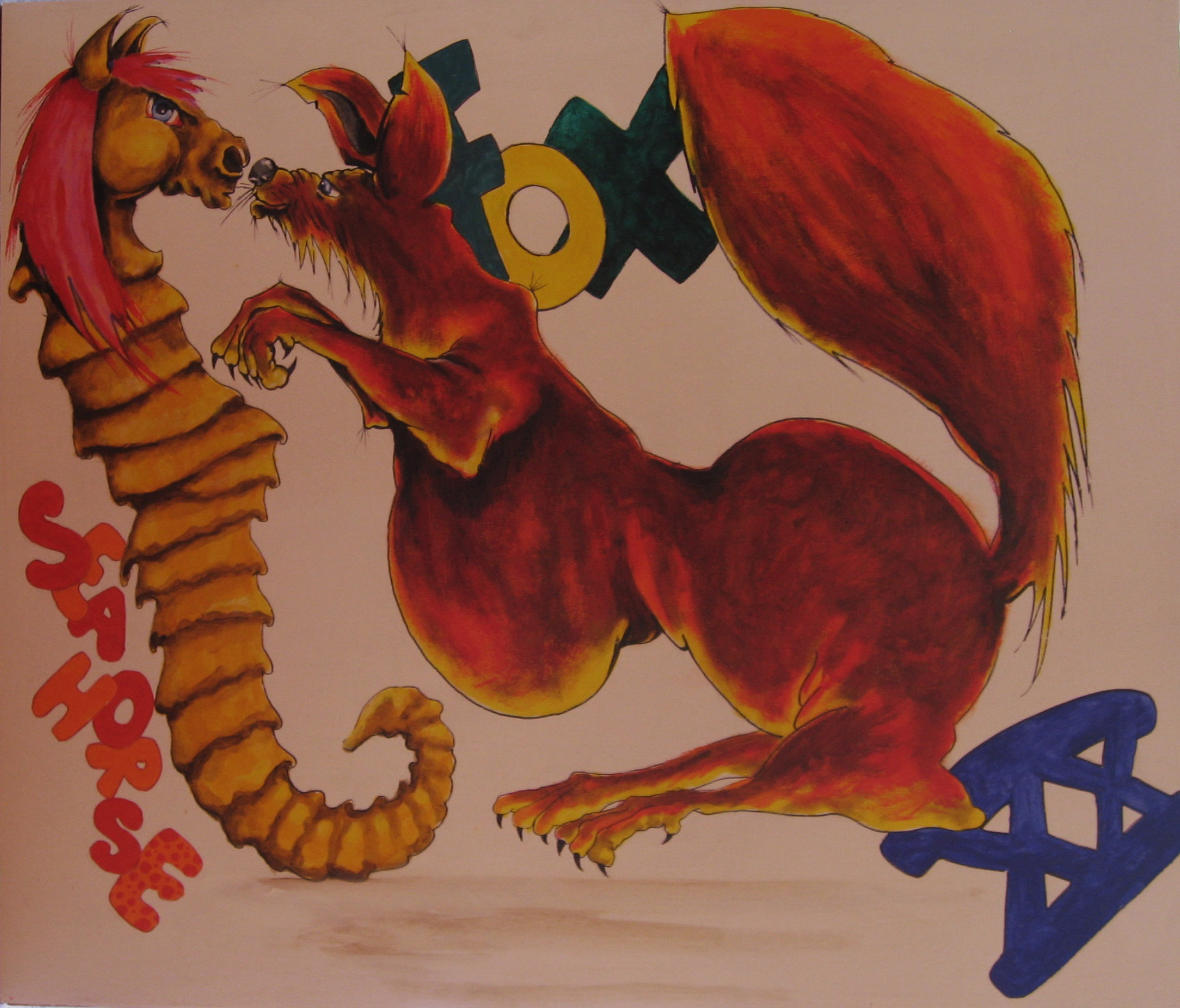  Acrylic on panel – 32” x 36” 