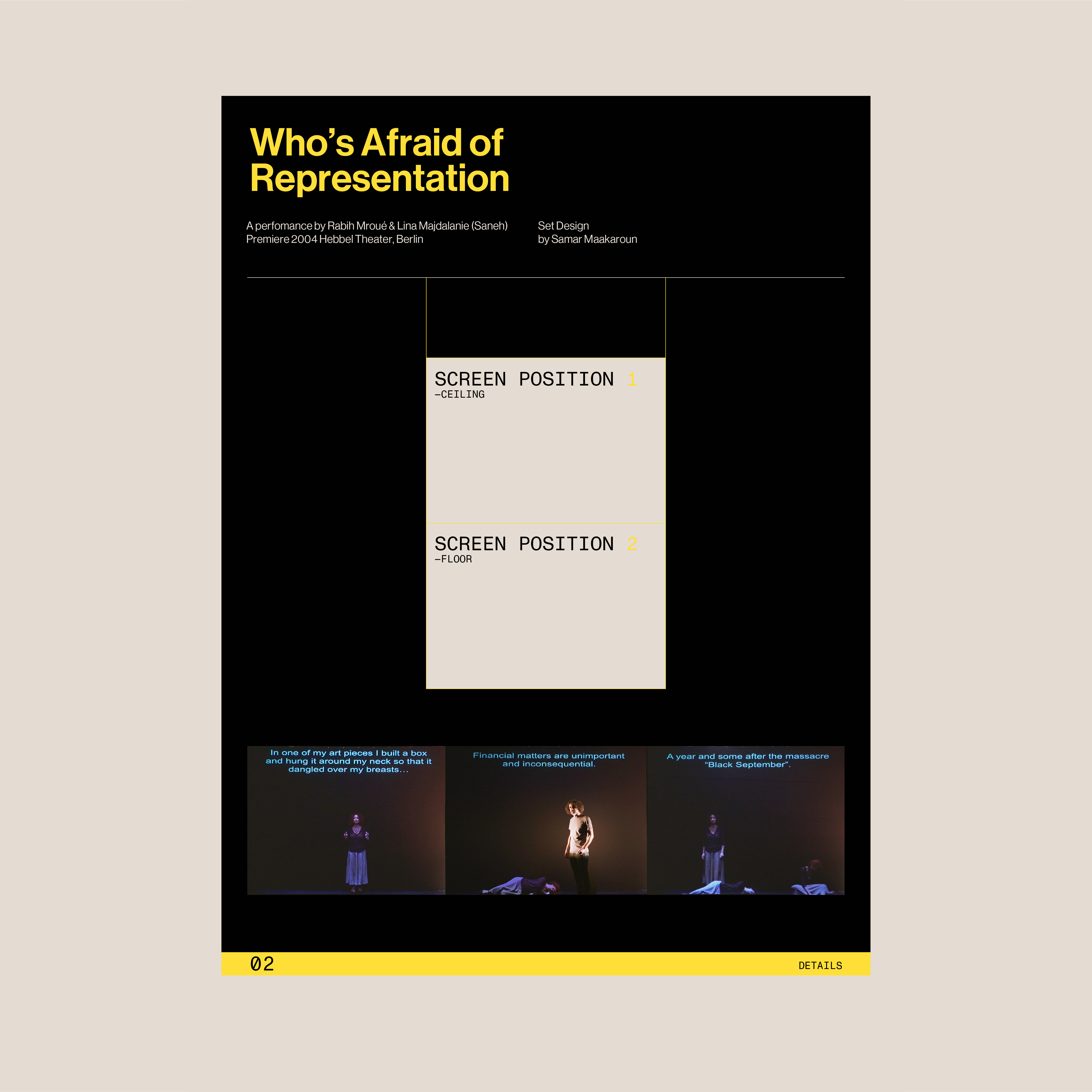 Who's Afraid of Representation