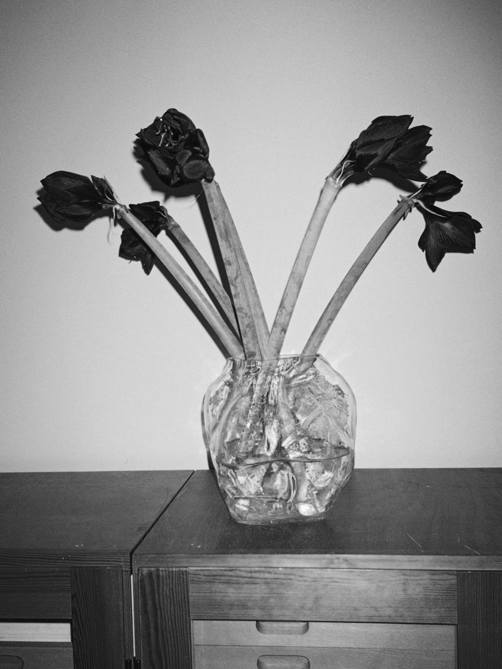 BLÆHR VASE FOR NEW WORKSThe Blæhr Vase tests the boundaries of mouth blown glass with a timber moulded form that grows with each edition. An organic object that pushes and pulls the hot glass to take a unique and irregular form. Reflections hit the undulating exterior of the vase; complete with bubbles and streaks lifted from the timber mould, to create a centerpiece with depth and character.Go to product page →