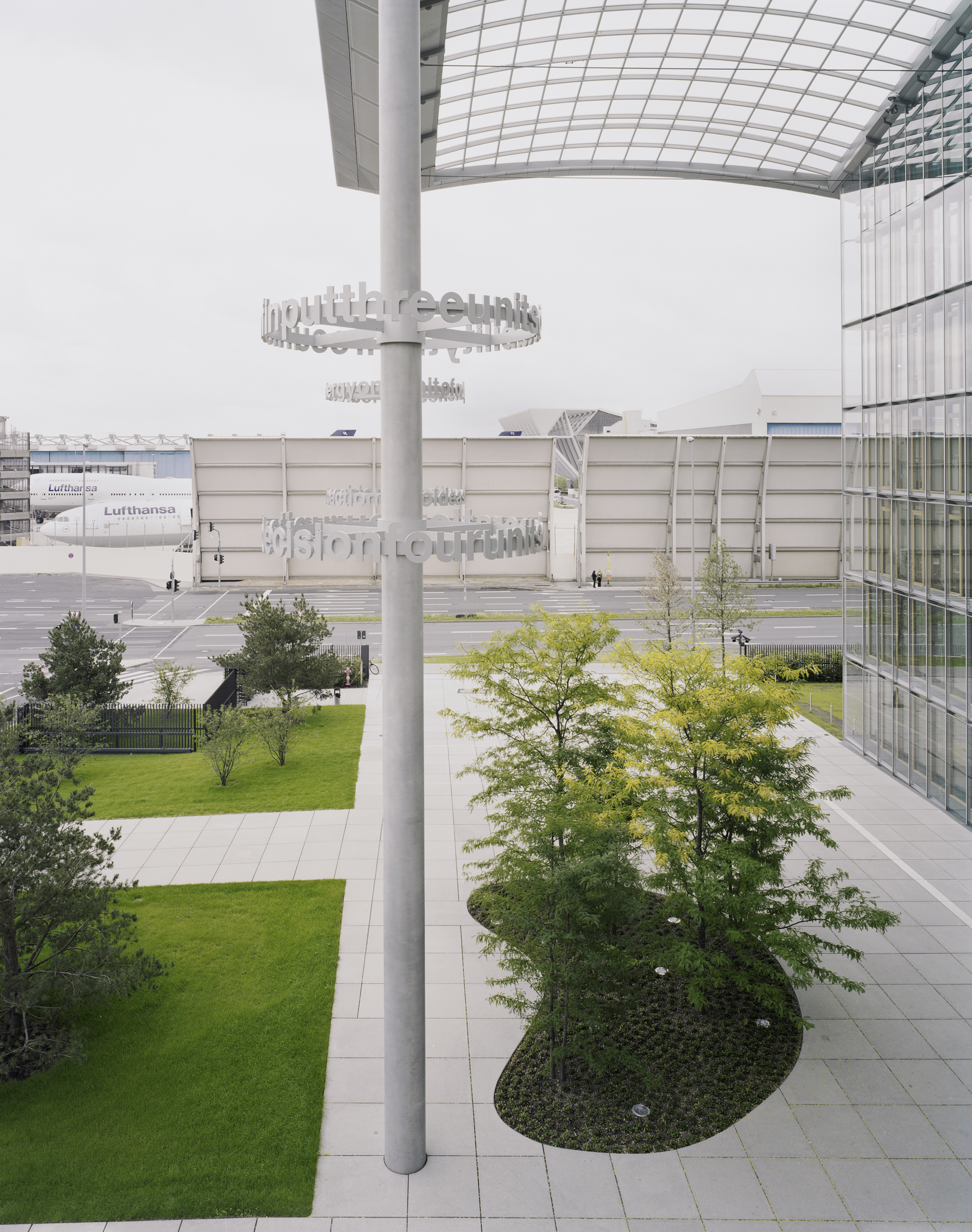 Four Levels of Exchange, Lufthansa Headquarters, Frankfurt, 2005