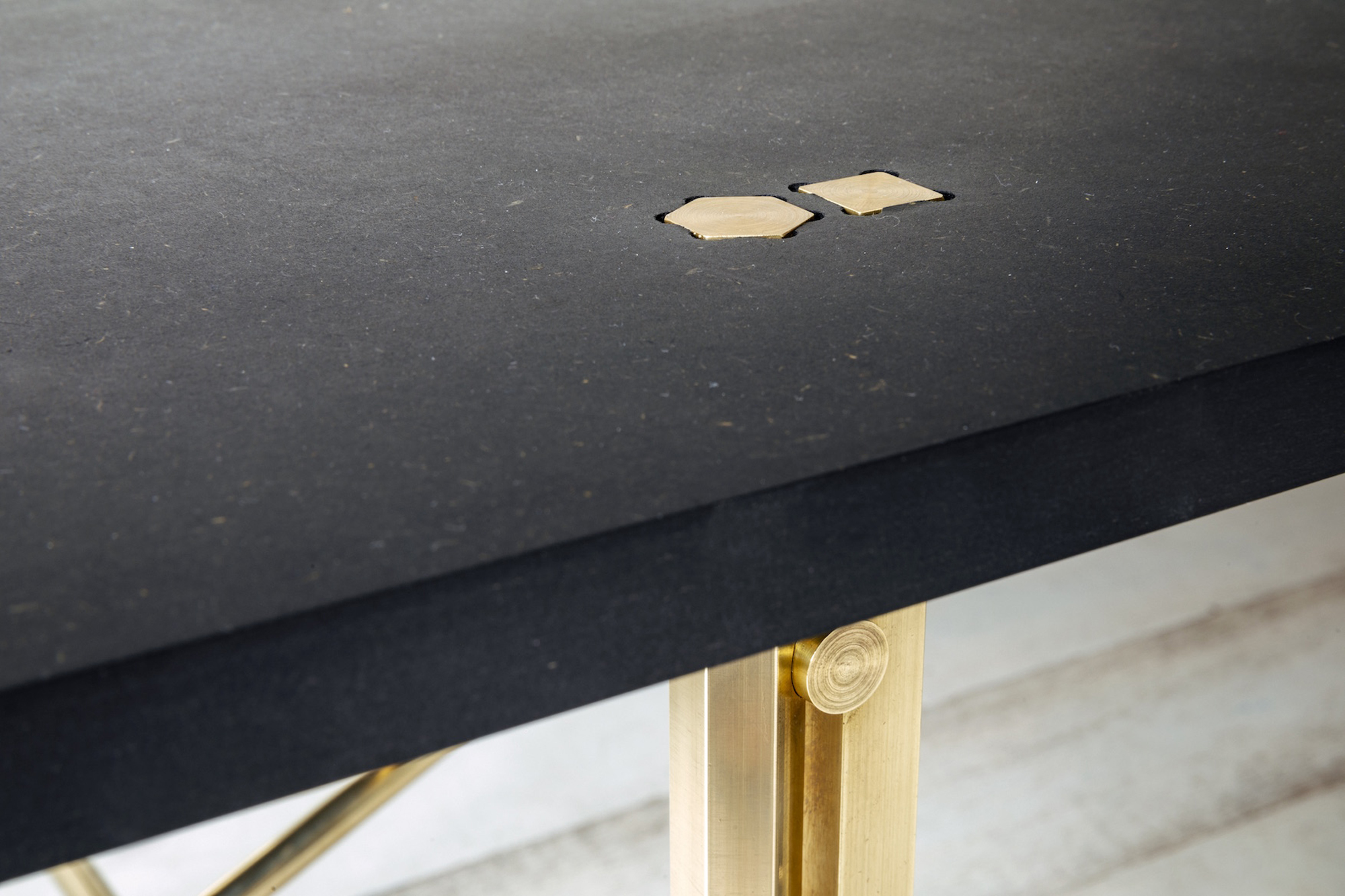Square Peg Table And Bench Studio In Place