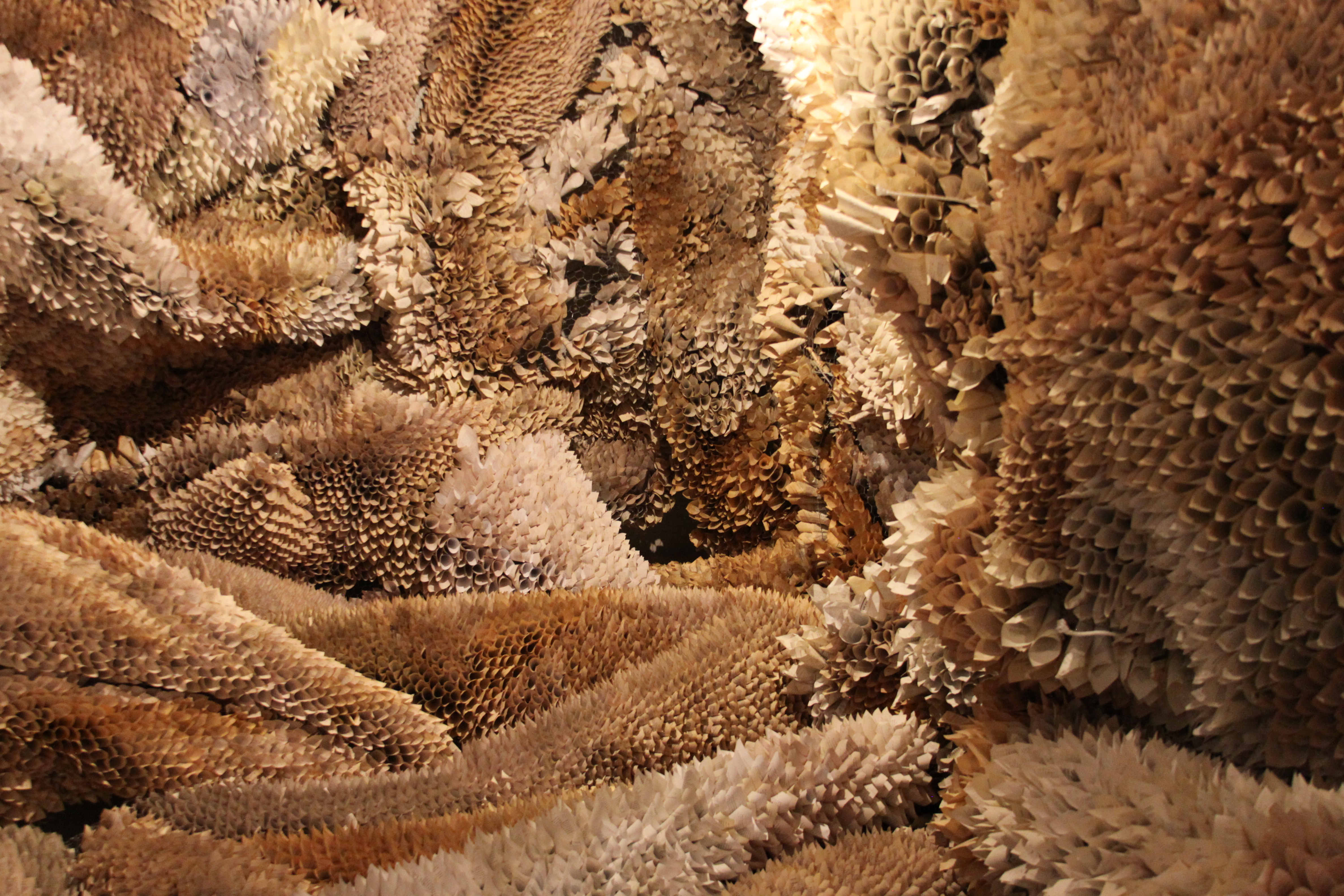 Samuelle Green, Manifestation 5, 2019, paper and wire. Photo credit: Francis Estrada.