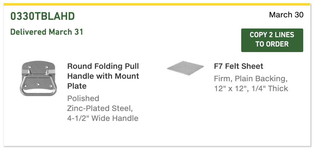 Felt Sheet, F7, 1/2 In T, 12 x 12 In