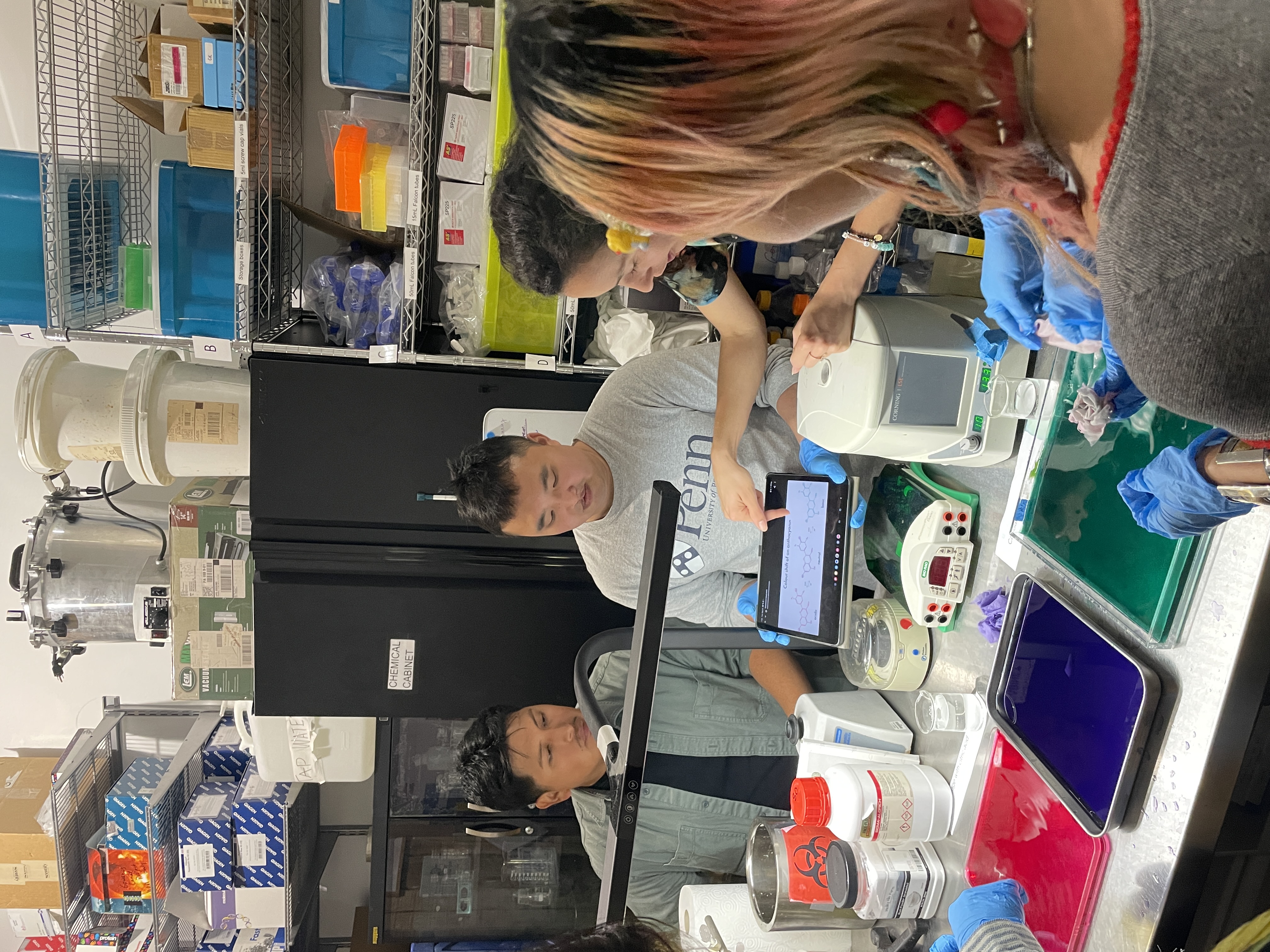 Microbial dyes with Climate Connect x Genspace