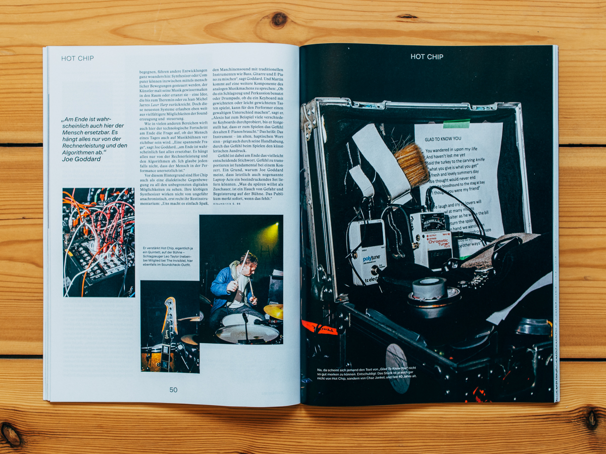 MUSIKEXPRESS / Hot Chip / Juni 2019