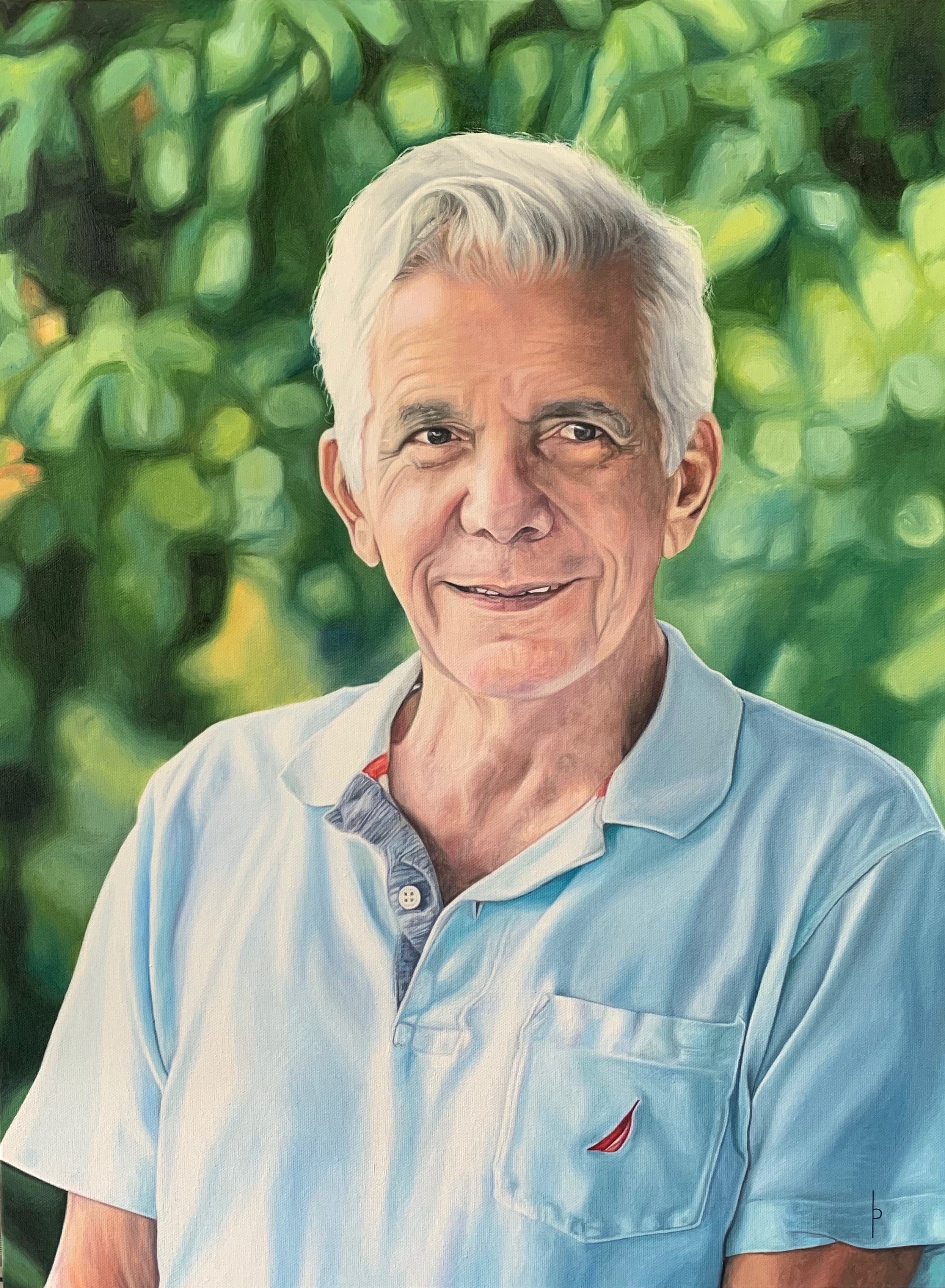 Mr. Nassief 2020 Oil on Canvas 24"x18"