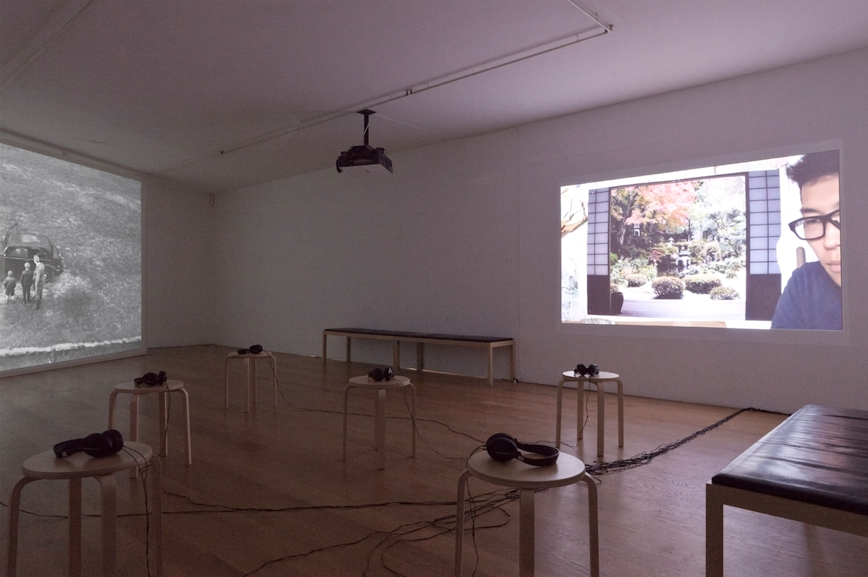 Highway Wreck and Radio Piece (Hong Kong) installed at Rüdiger Schöttle Munich 2015 (photo Ulrike Boehm)