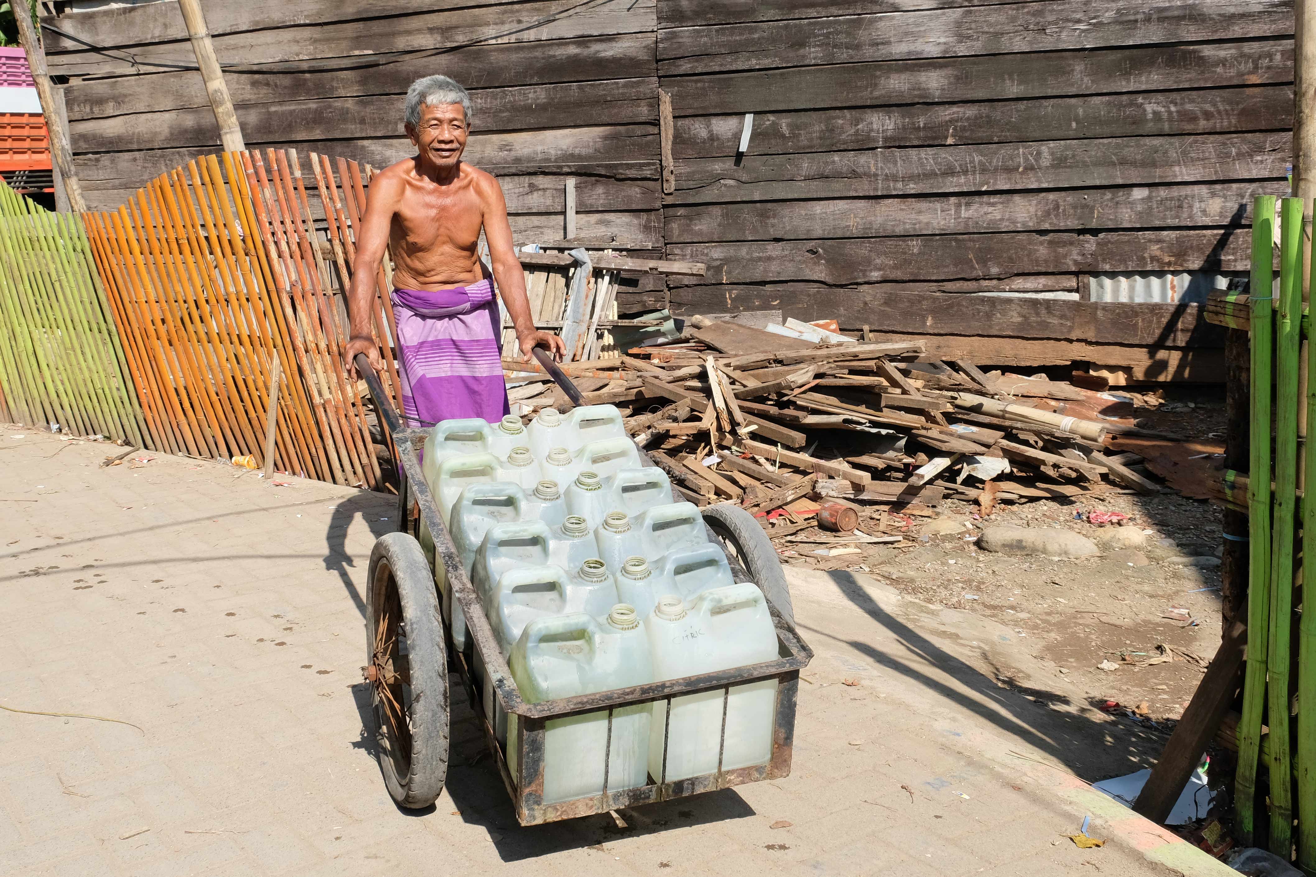 Even though the water is everywhere, it is often so hard to get to it
