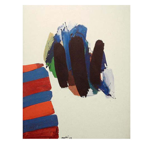 DUBROVNIK 1967, oil on canvas, 100cm x 80cm