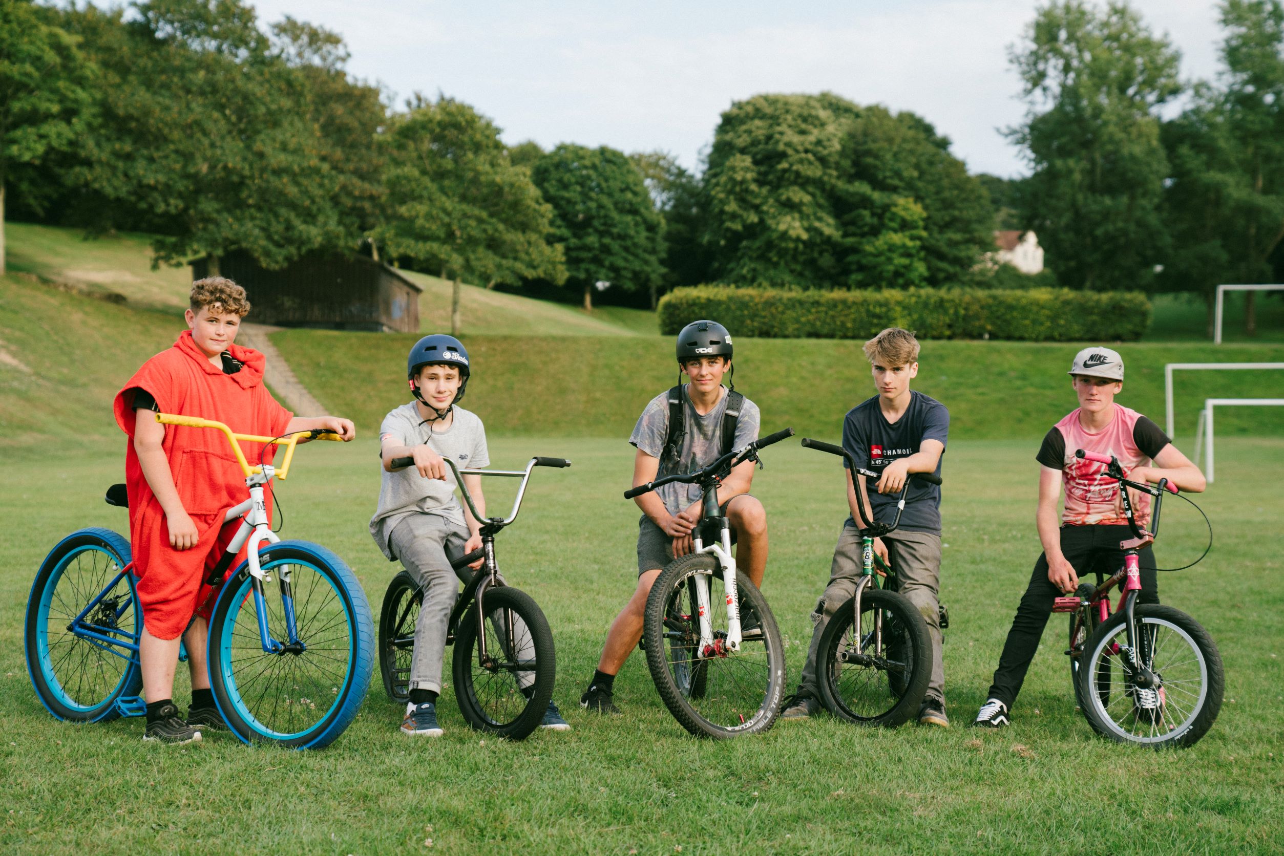 Lads on Bikes, 2019 for Dracaena Centre (UK)