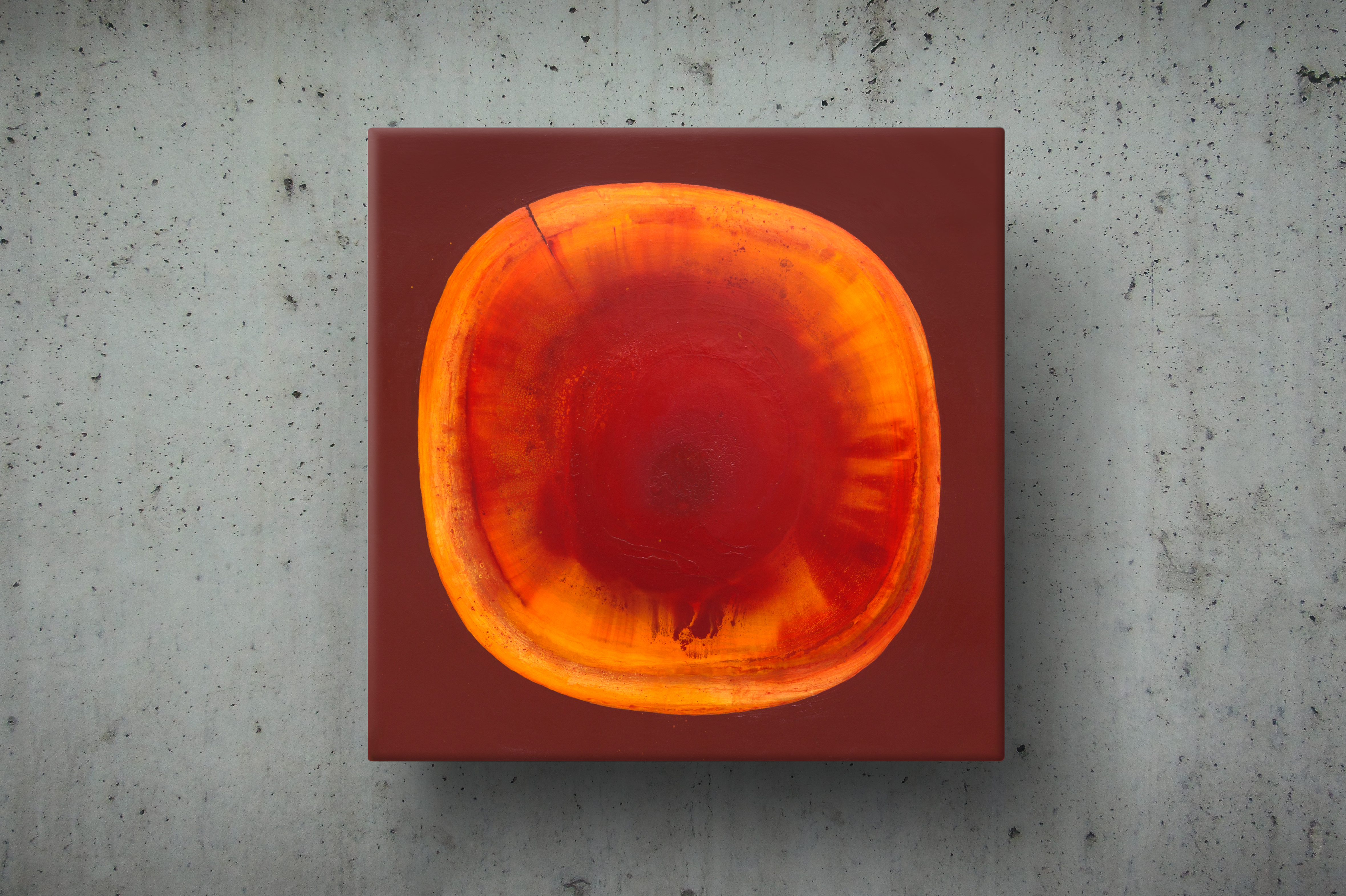 ENTELECHY Wu Wei - 100x100cm - Acrylics on canvas - 2018