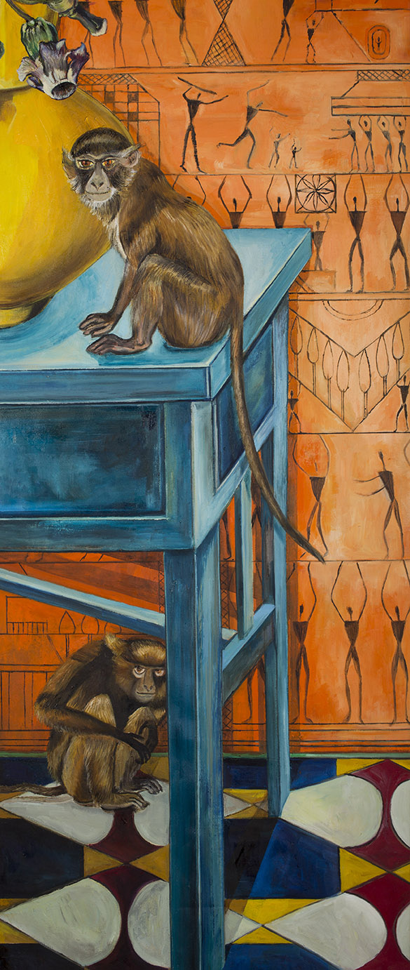 Zoom of El Naturalista V - La Paret Eg&iacute;pcia (Grega)