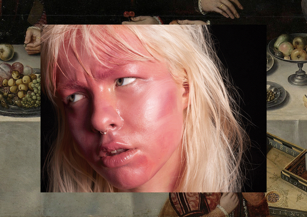 Sonja Gutschera + Leif Osthoff, Portrait, Close Up, Beauty, Painting, Oil Painting
