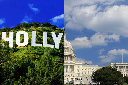 My Hollywood to DC card