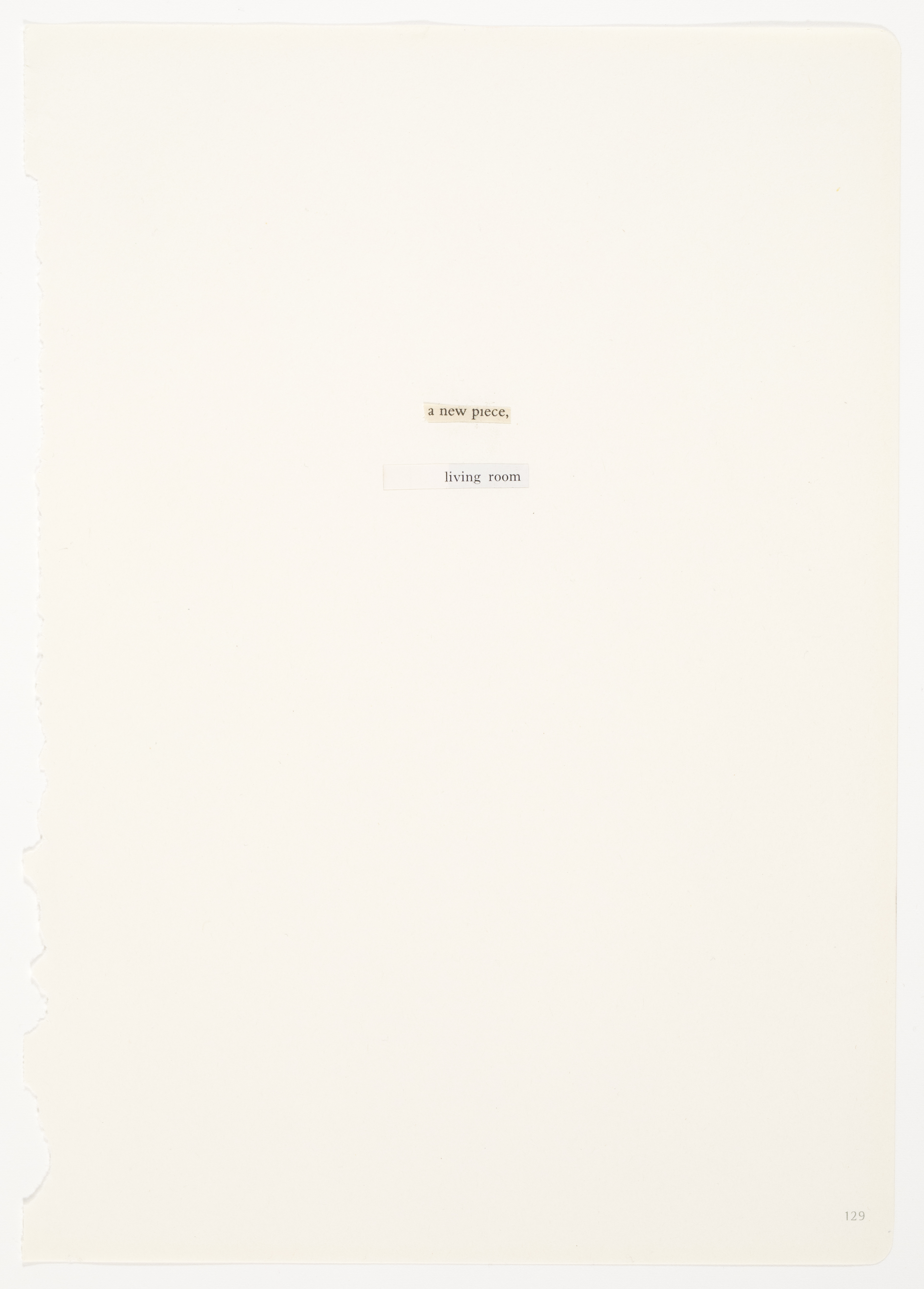 A New Piece Living Room