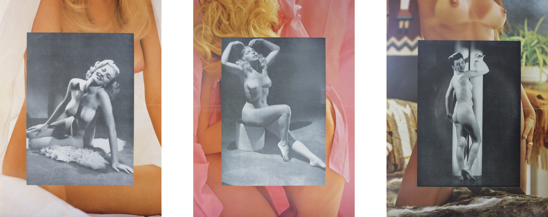 Shapes and forms : display 1, 4 & 8, collage (found pictures on paper), 28x38 cm, 2011.