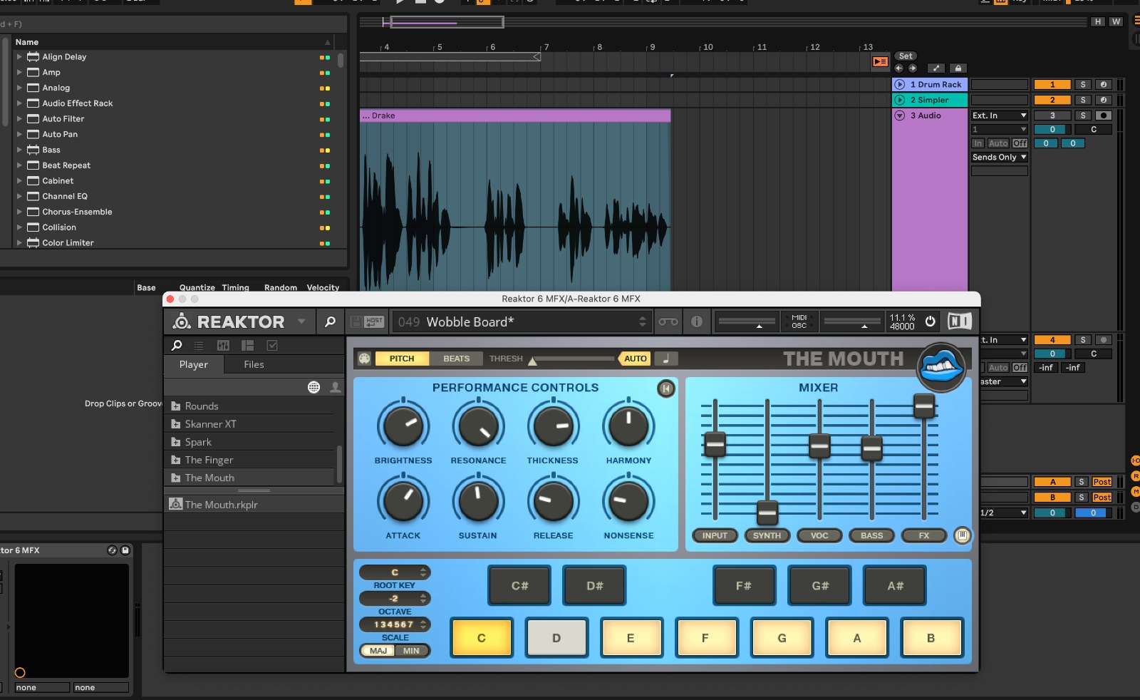 We also tried apply filters to sound to make it sound more robotic.