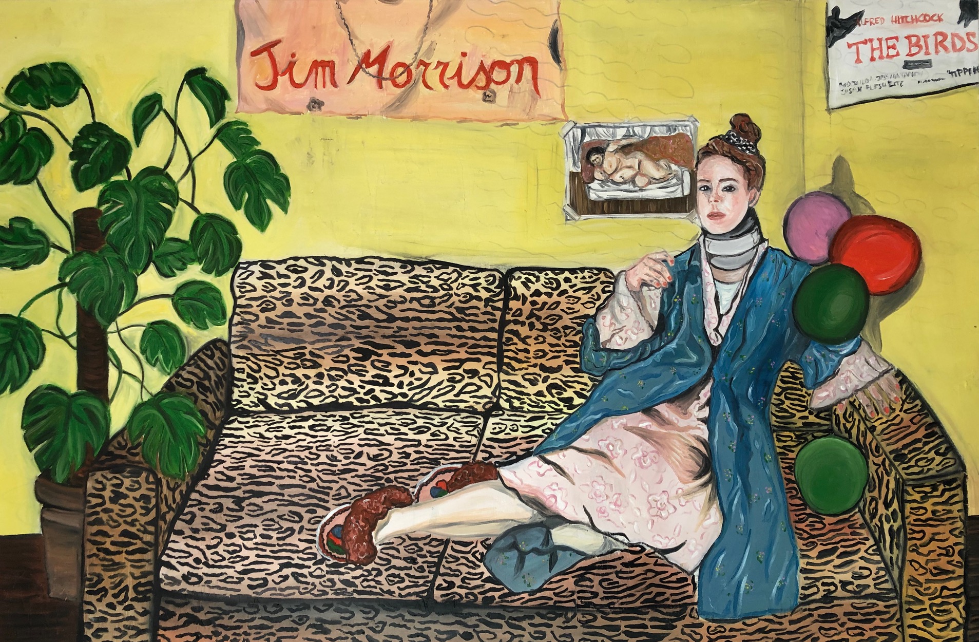 WIEKE, OIL ON CANVAS, 90X150 CM, FEBRUARY 2020