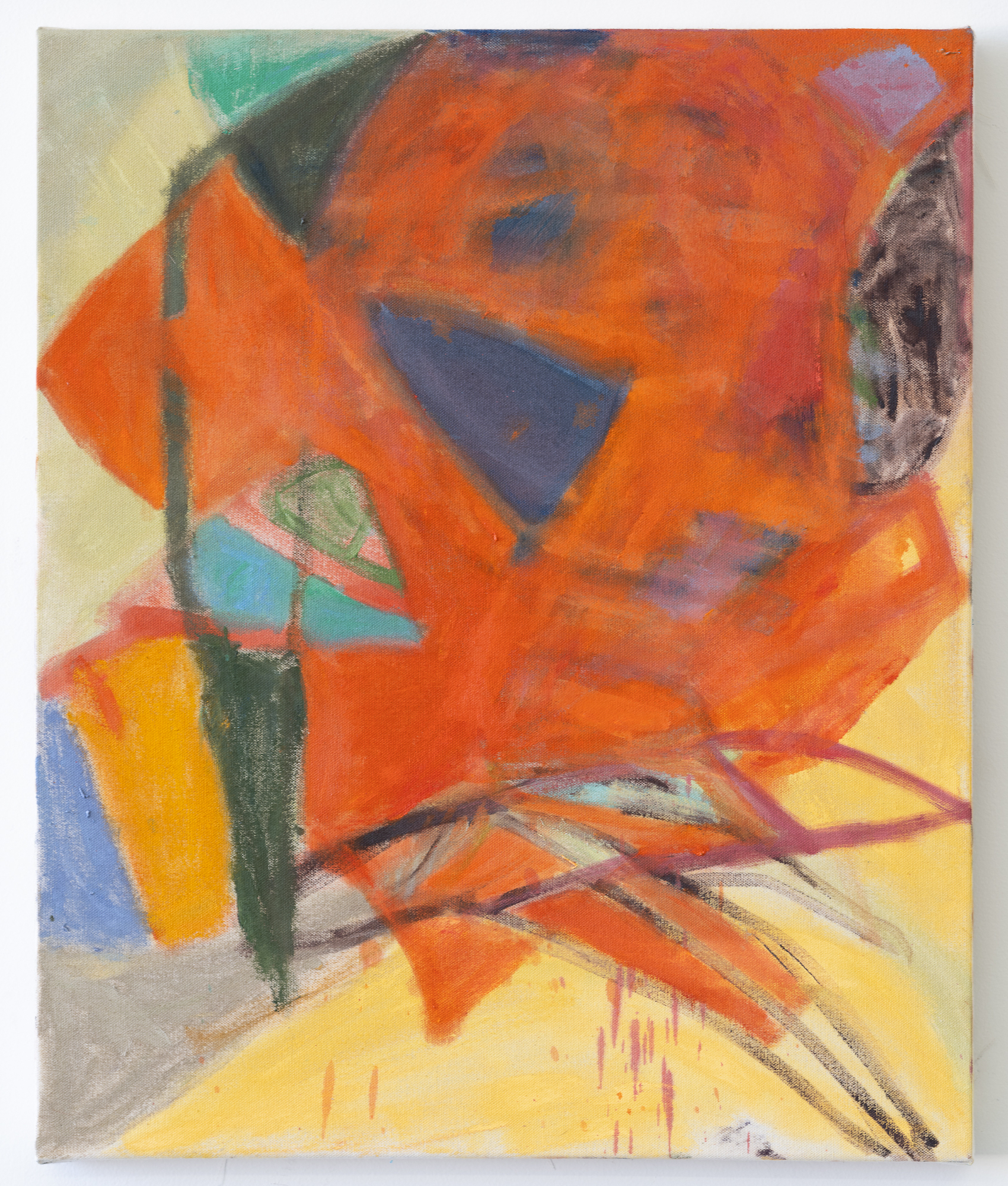 'crushcrushcrush' - 2024, oil on canvas, 24x30