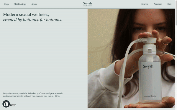 The swysh website (coming soon).